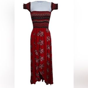 Off the shoulder boho dress